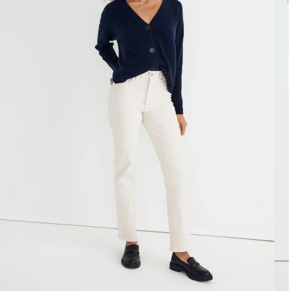 Madewell Perfect Vintage Straight Jean | Vintage Canvas | Size 27